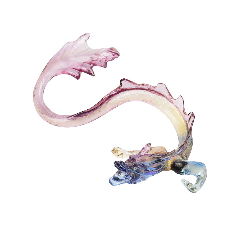 Stojan na kadidlo ze zlatého dračího skla