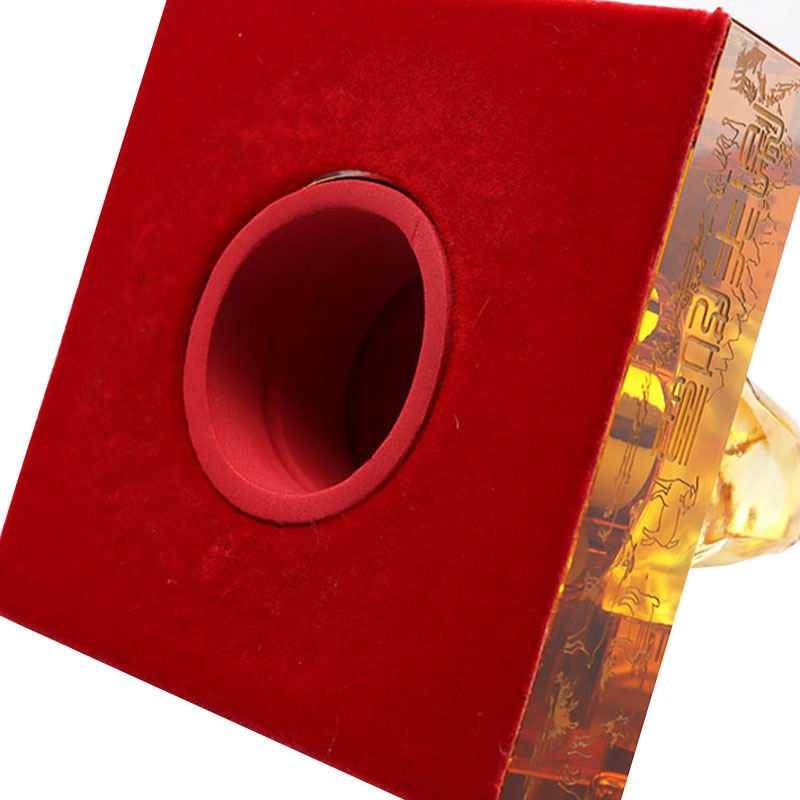 Čínský zvěrokruh zvířecí tvary čepice křišťálové sklo láhev na víno sada