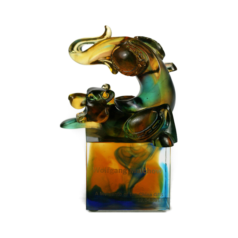 Tygří skleněné křišťálové těsnění